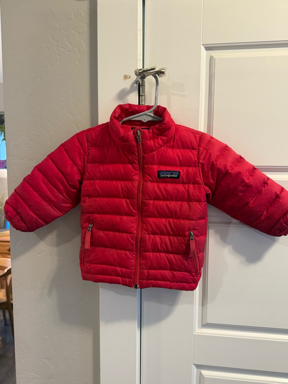Patagonia Pink Down Puffer Jackef Baby